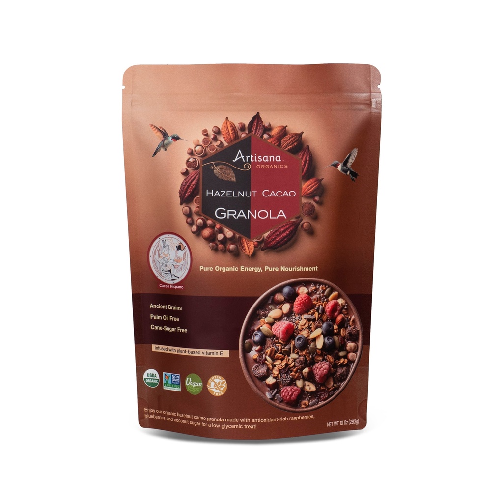 Artisana Organic Granola - Hazelnut Cacao