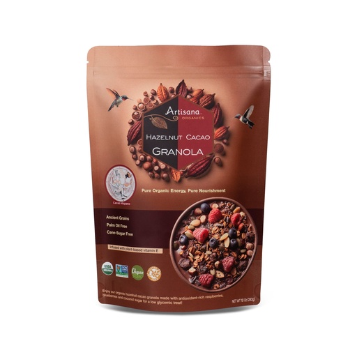 Artisana Organic Granola - Hazelnut Cacao
